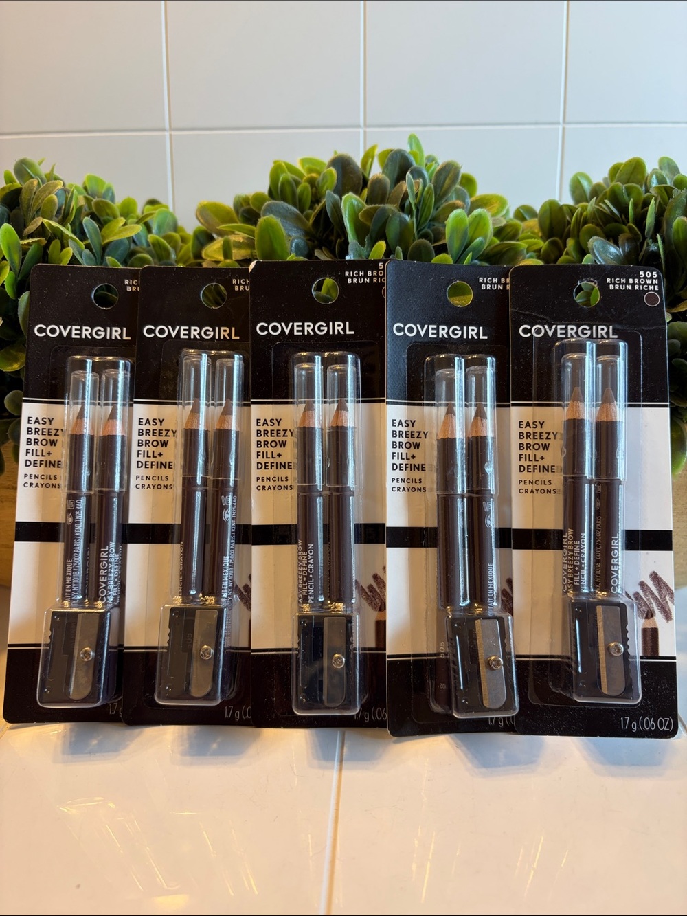Covergirl Rich Brown 505 Brow Pencils